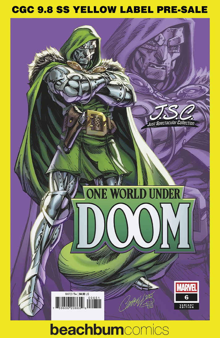 One World Under Doom #6 Campbell Variant CGC 9.8 SS