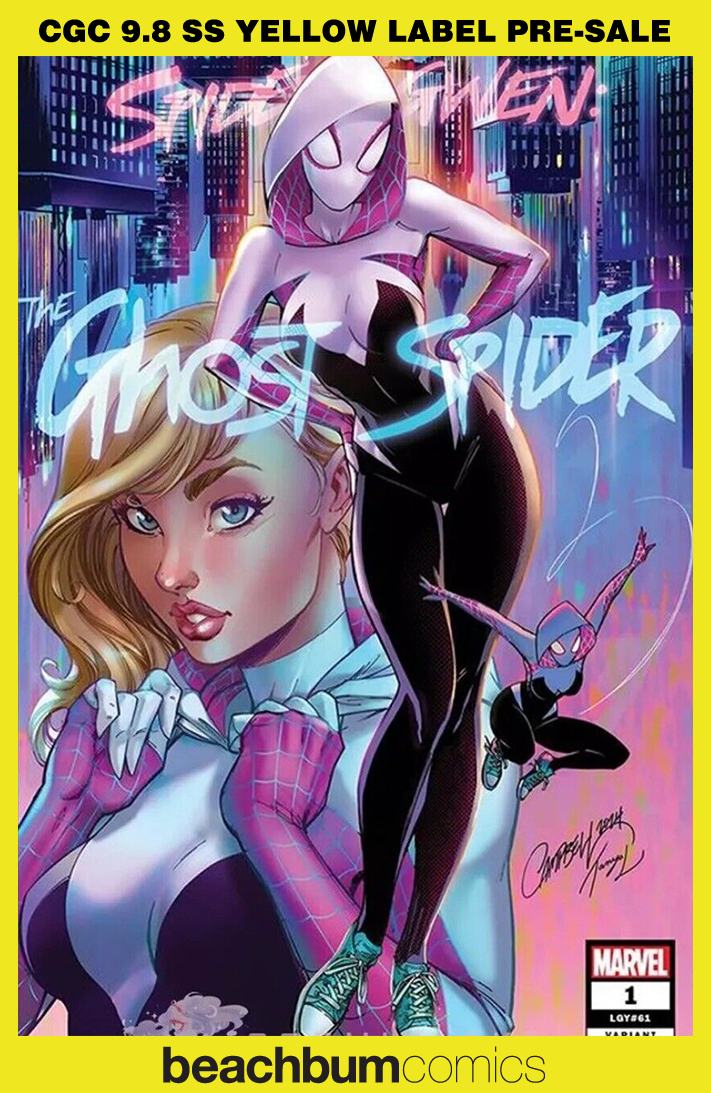 Spider-Gwen: The Ghost Spider #1 J. Scott Campbell Exclusive A CGC 9.8 SS