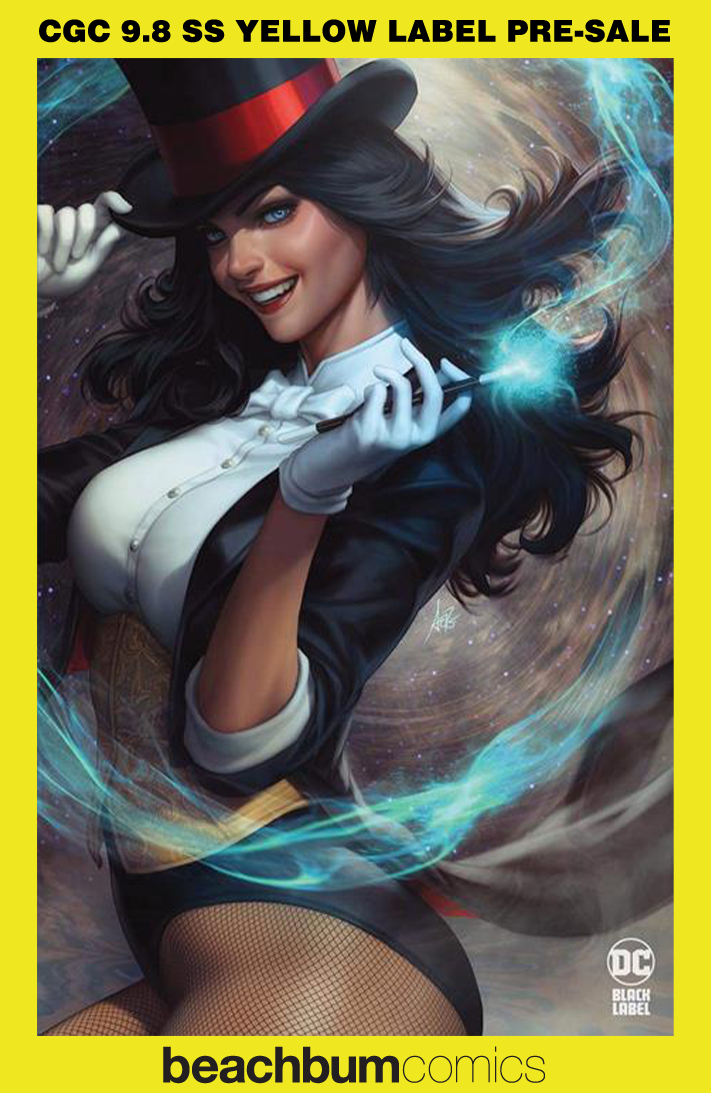 Zatanna: Bring Down The House #1 Artgerm Foil Variant CGC 9.8 SS