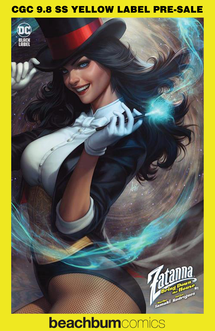 Zatanna: Bring Down The House #1 Artgerm Variant CGC 9.8 SS