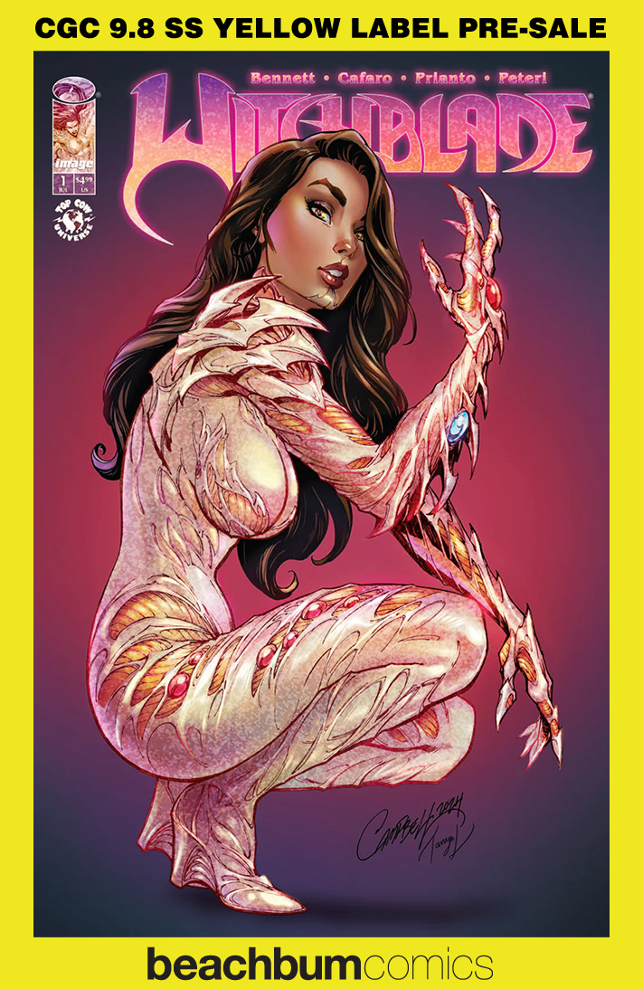 Witchblade #1 Campbell Exclusive A SDCC Foil CGC 9.8 SS