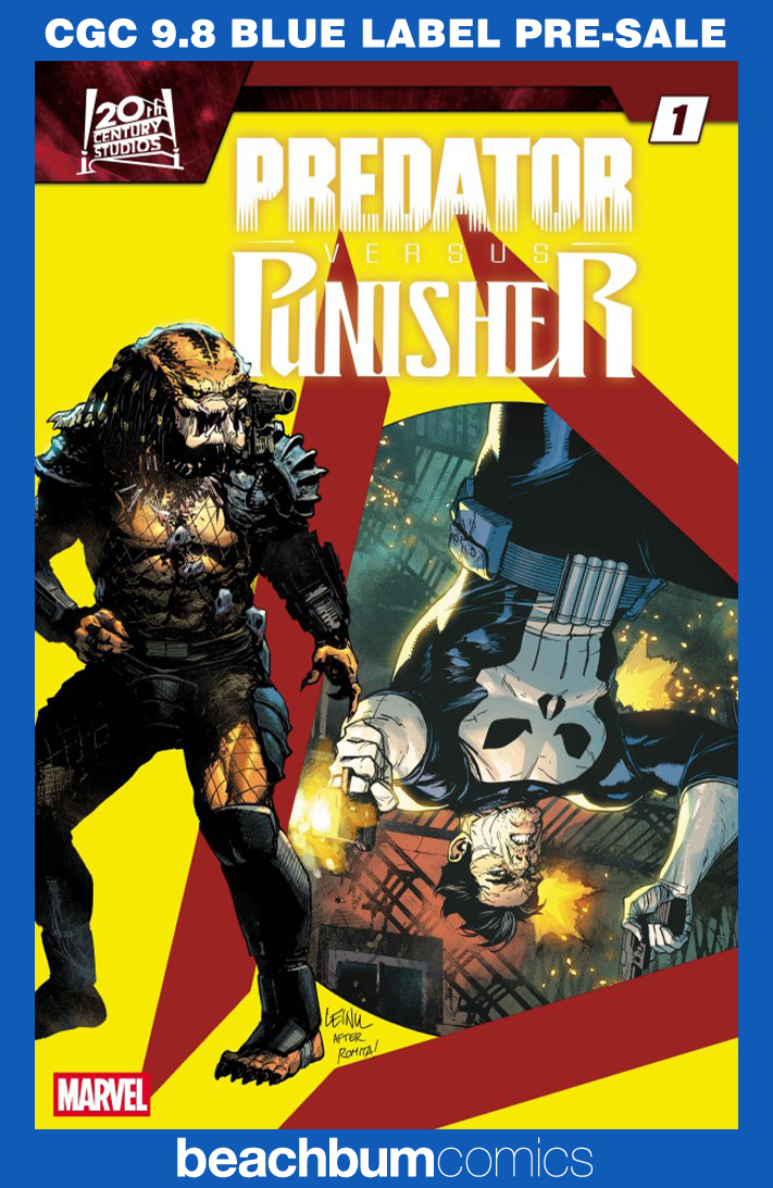 Predator vs. Punisher #1 Yu Homage Variant CGC 9.8