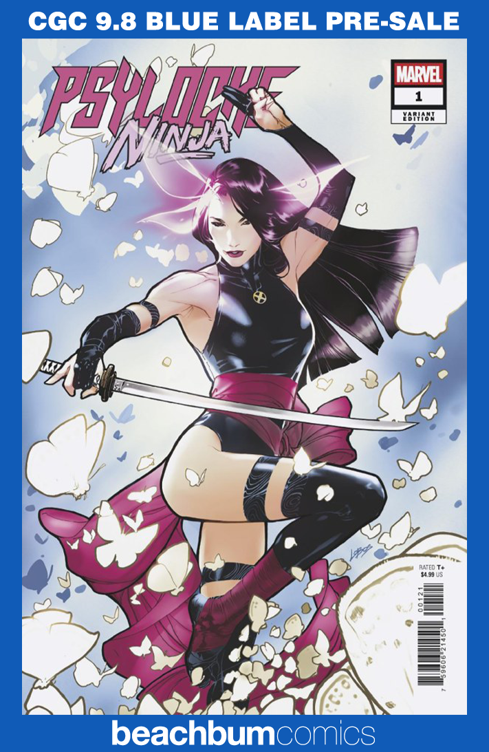 アメコミ pwg Pyslocke: Ninja #1 Villalobos Variant CGC 9.8