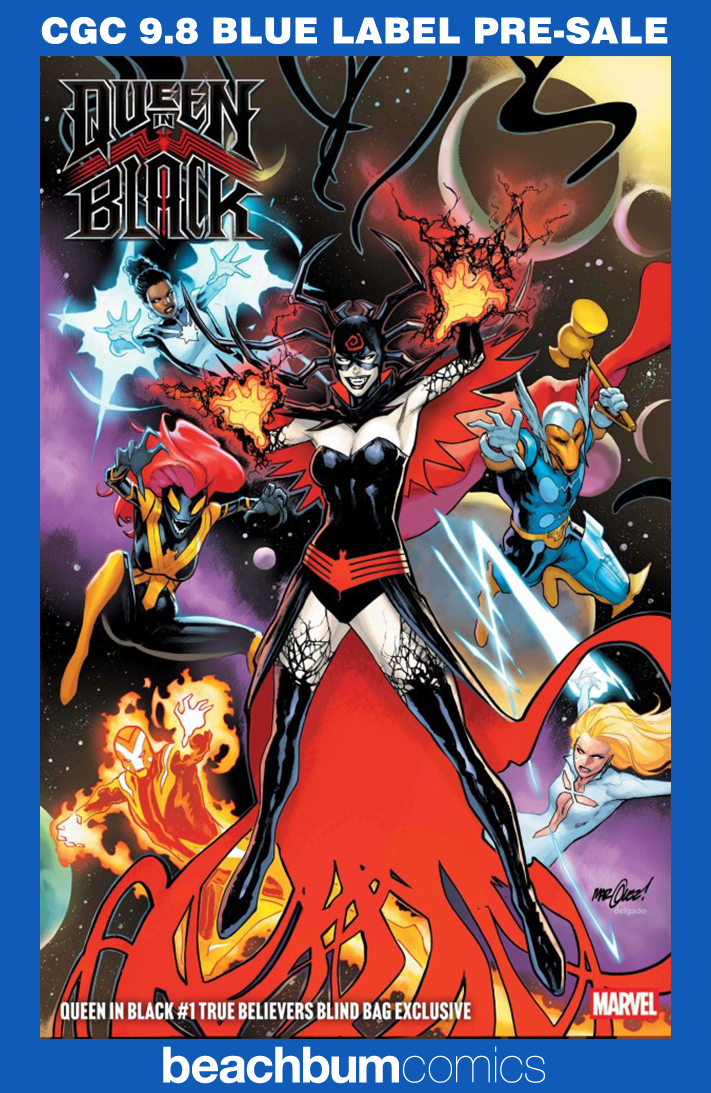 Queen in Black #1 Marquez Blind Bag B Connecting Variant CGC 9.8