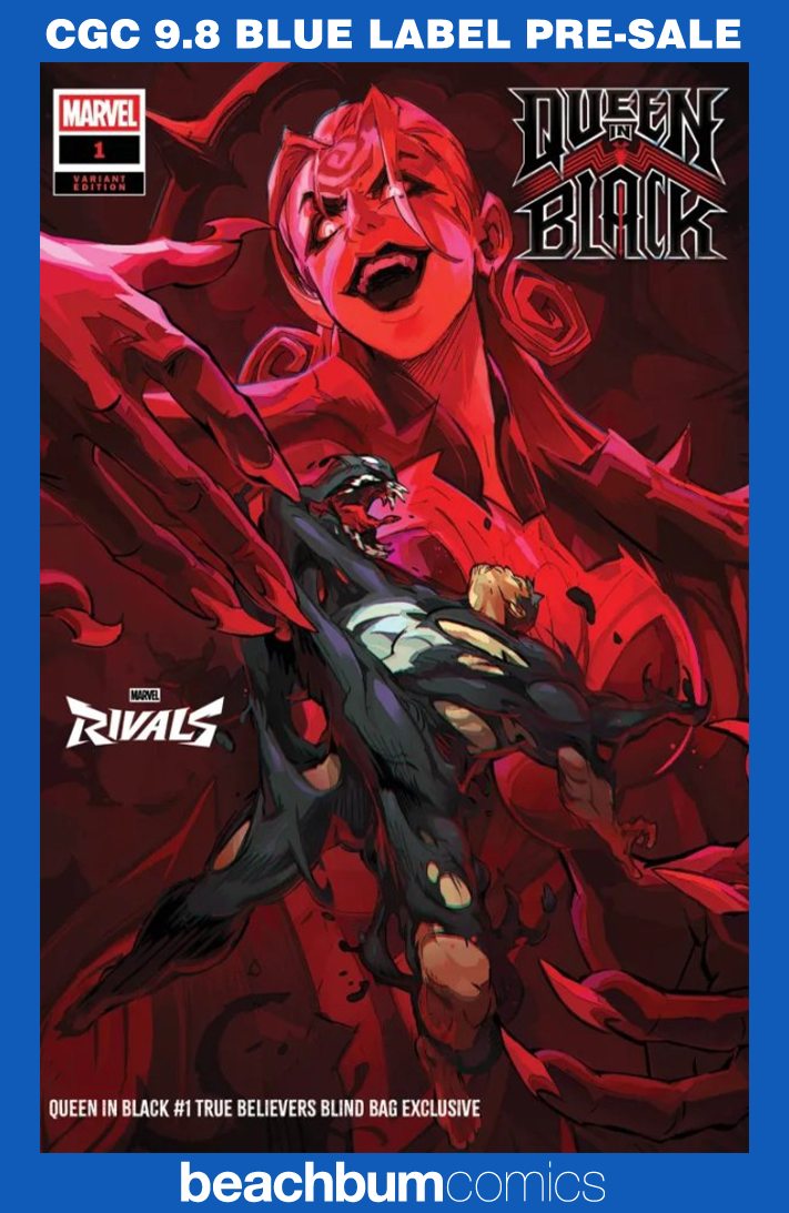Queen in Black #1 NetEase Games Marvel Rivals Blind Bag Variant CGC 9.8