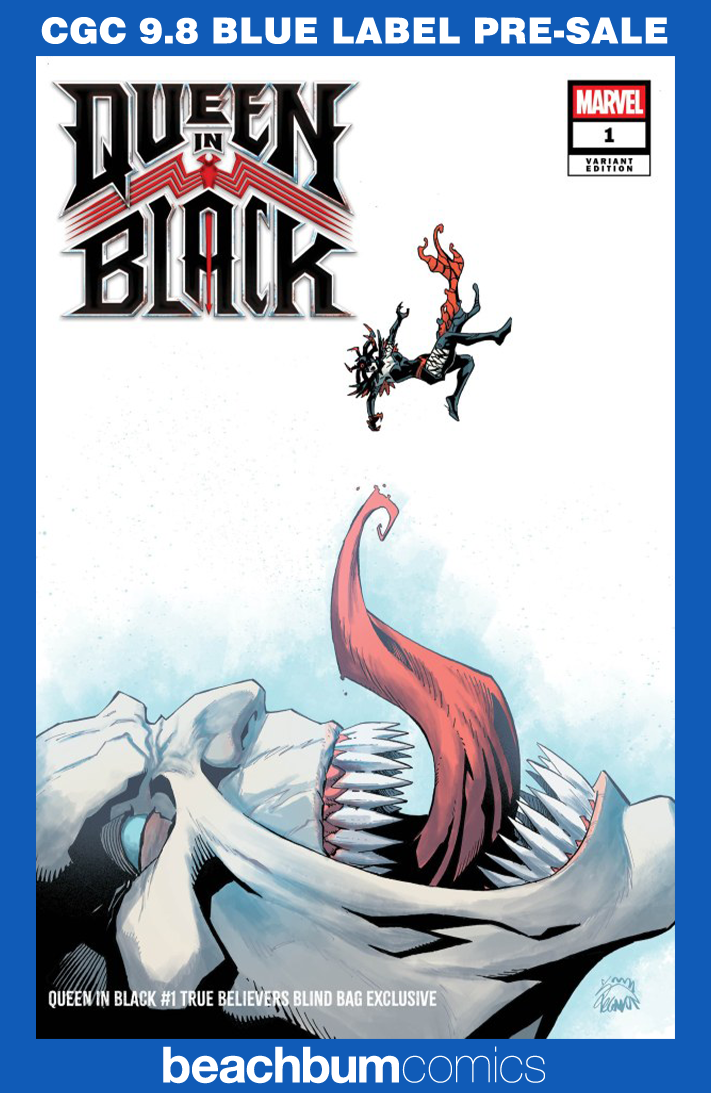 Queen in Black #1 Stegman Alternate Homage Blind Bag Variant CGC 9.8