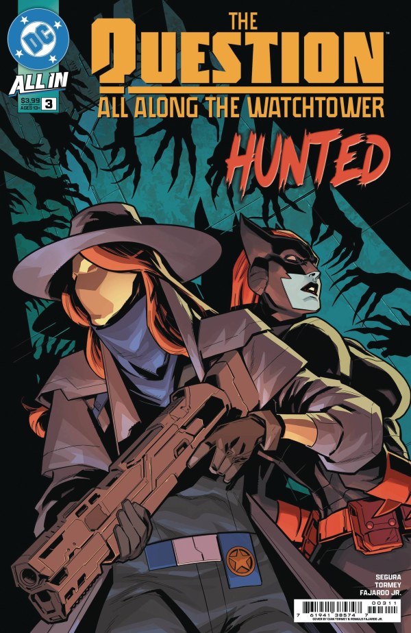 The Question: All Along the Watchtower #3 Cover A Tormey (1/15/25)