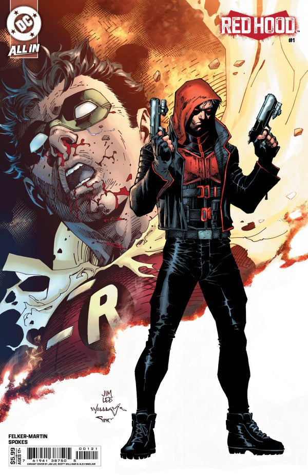 Red Hood #1 Jim Lee Variant