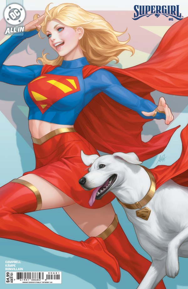 Supergirl #6 Artgerm Variant