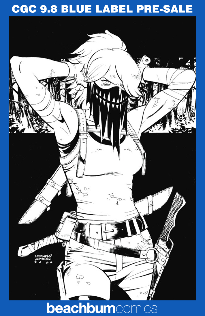 Something is Killing the Children #49 Romero 1:20 B&W Virgin Retailer Incentive Variant CGC 9.8