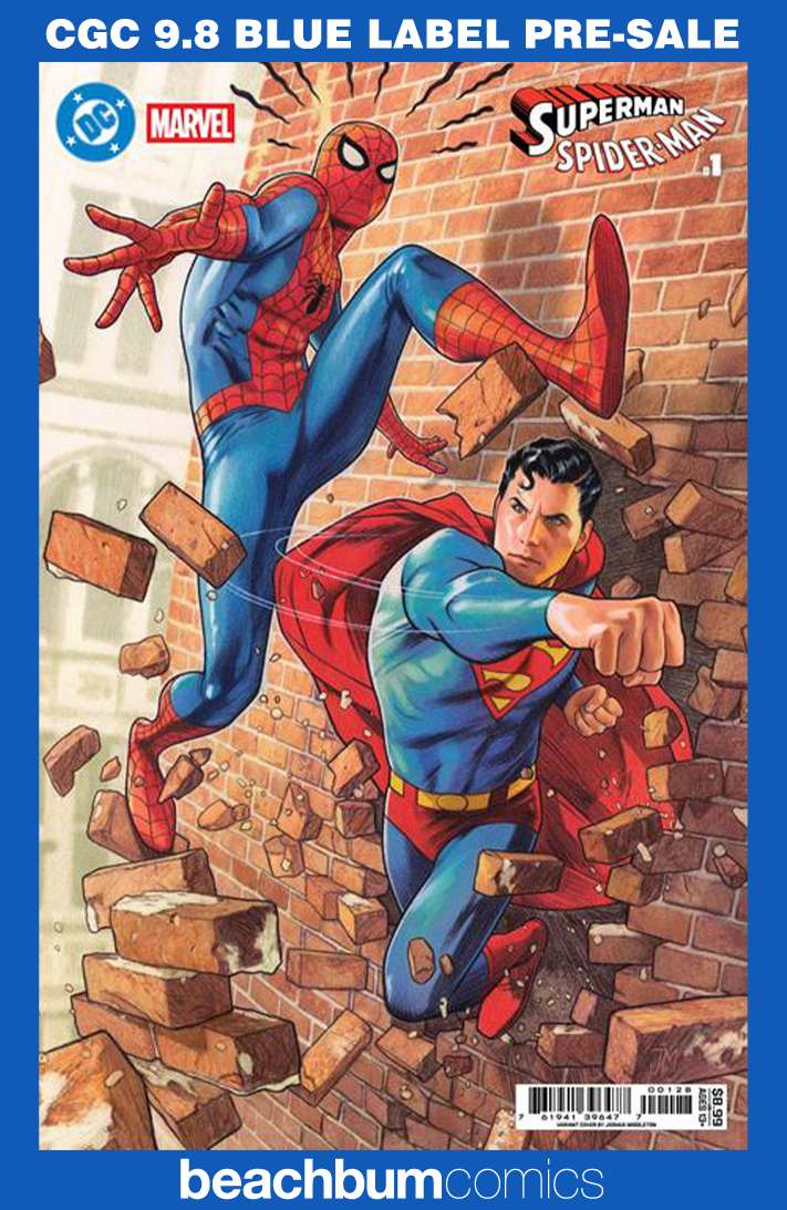 DC/Marvel: Superman/Spider-Man #1  - Cover P - Middleton Variant CGC 9.8