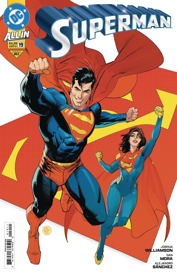 Superman #19 Cover A Mora (10/23/24)
