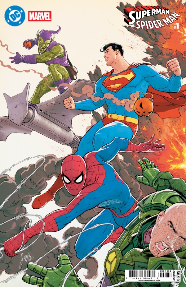DC/Marvel: Superman/Spider-Man #1 Cover J Janin Variant (3/25/26)