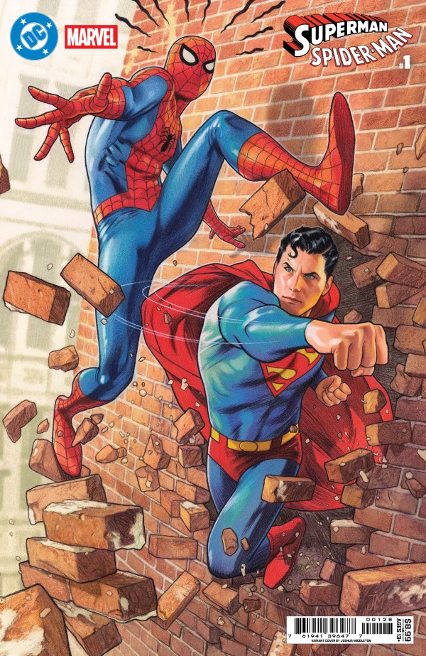 DC/Marvel: Superman/Spider-Man #1 Cover P Middleton Variant (3/25/26)