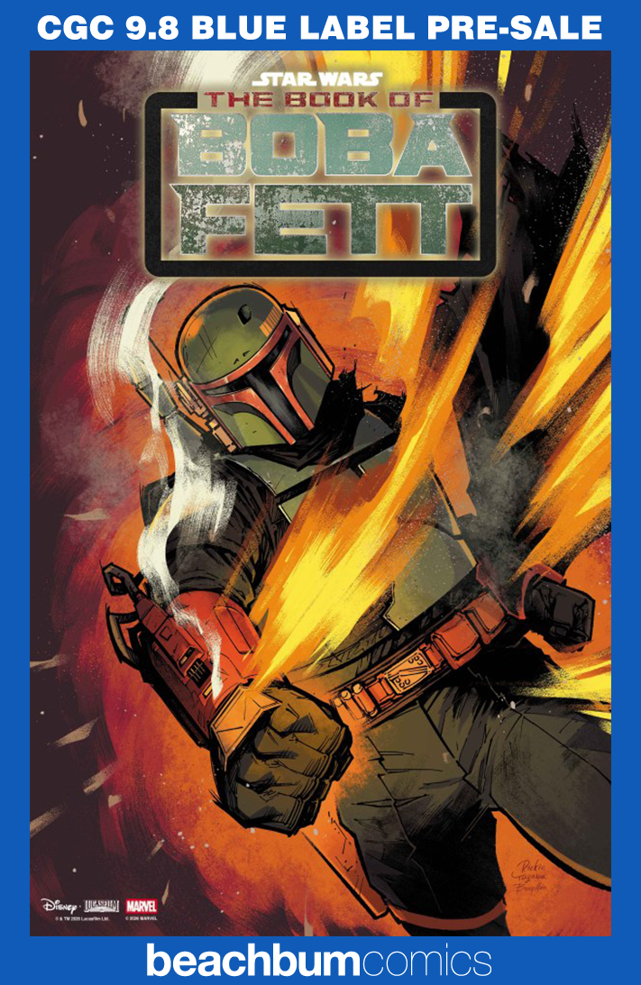 Star Wars: The Book of Boba Fett #1 Yagawa Foil Variant CGC 9.8