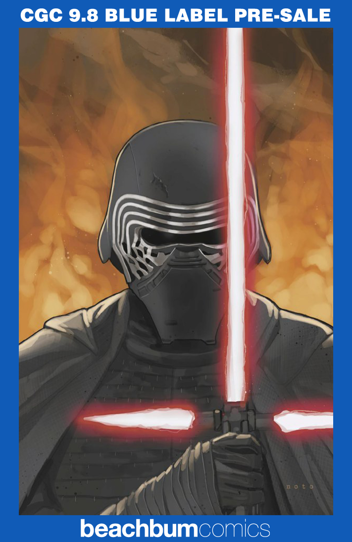 Star Wars: The Fall of Kylo Ren #1 Noto 1:50 Virgin Retailer Incentive Variant CGC 9.8