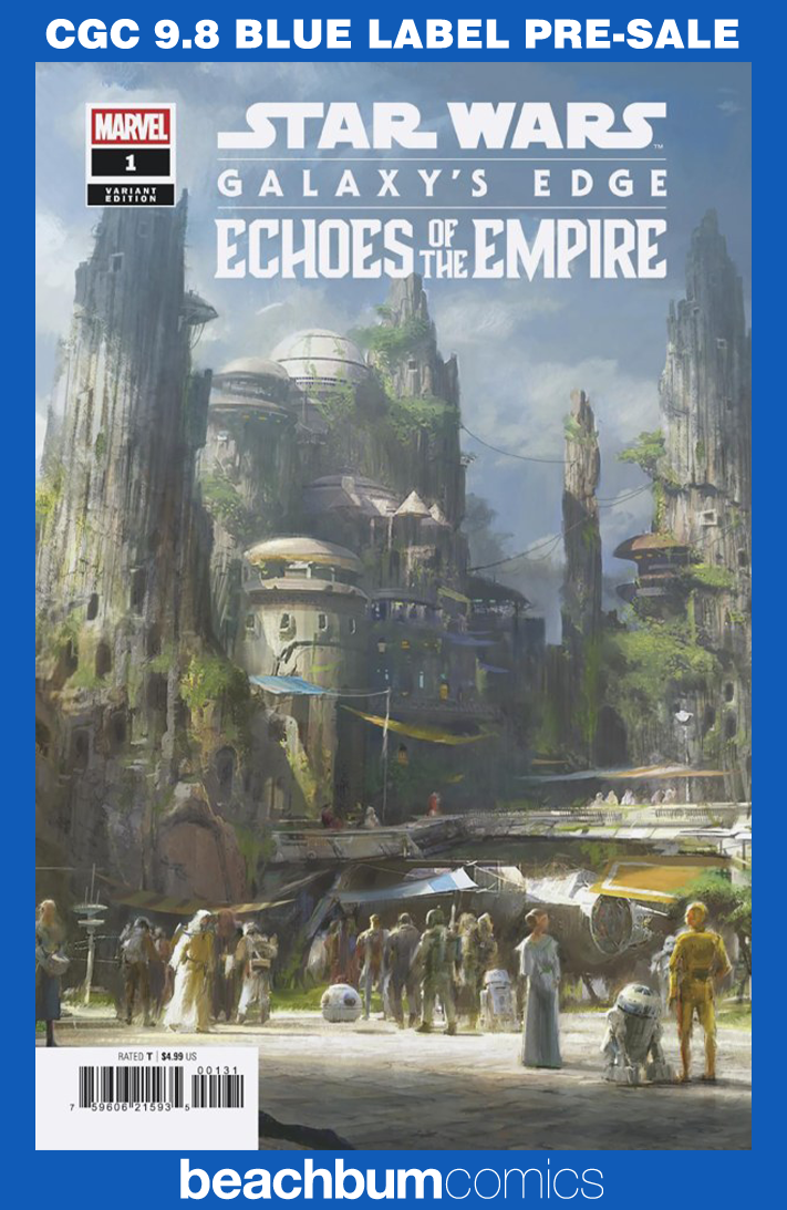 Star Wars: Galaxy's Edge - Echoes of the Empire #1 Lim Concept Art Variant CGC 9.8