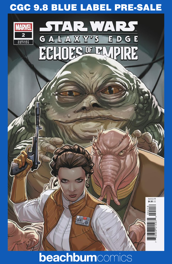 Star Wars: Galaxy's Edge - Echoes of the Empire #2 Woods 1:25 Retailer Incentive Variant CGC 9.8
