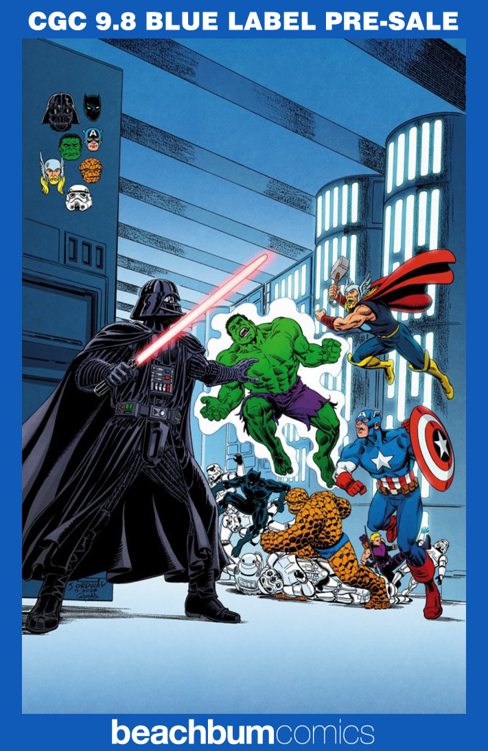 Star Wars/Marvel: Hope Assembles #1 Ordway 1:25 Retailer Incentive Variant CGC 9.8