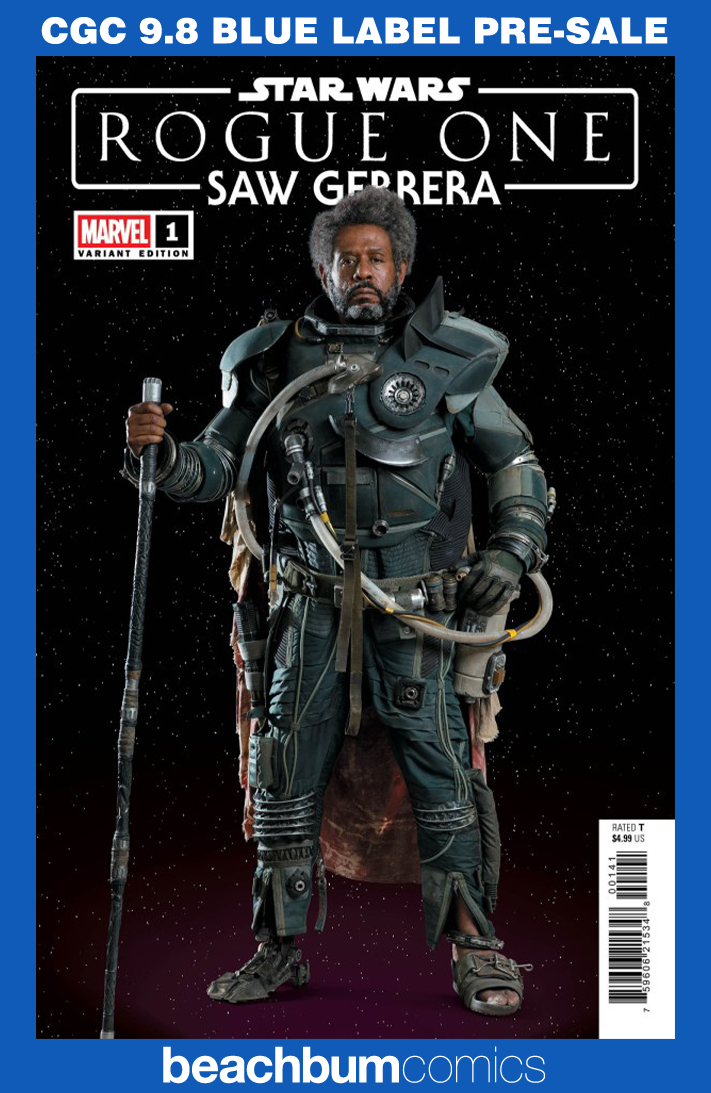 Star Wars: Rogue One - Saw Gerrera #1 Photo Variant CGC 9.8
