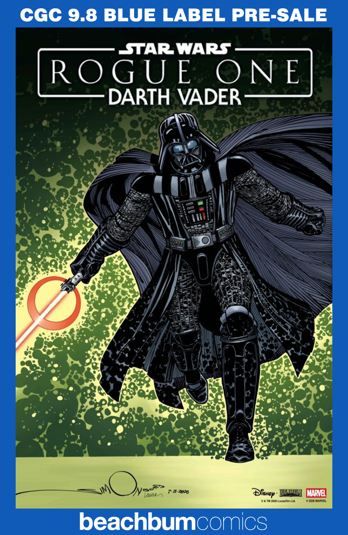 Star Wars: Rogue One - Darth Vader #1 Simonson Variant CGC 9.8