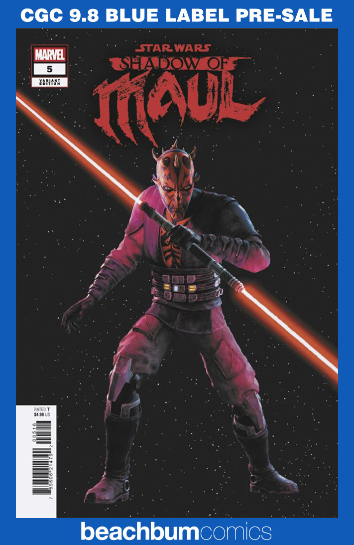 Star Wars: Shadow of Maul #5 1:10 Photo Retailer Incentive Variant CGC 9.8