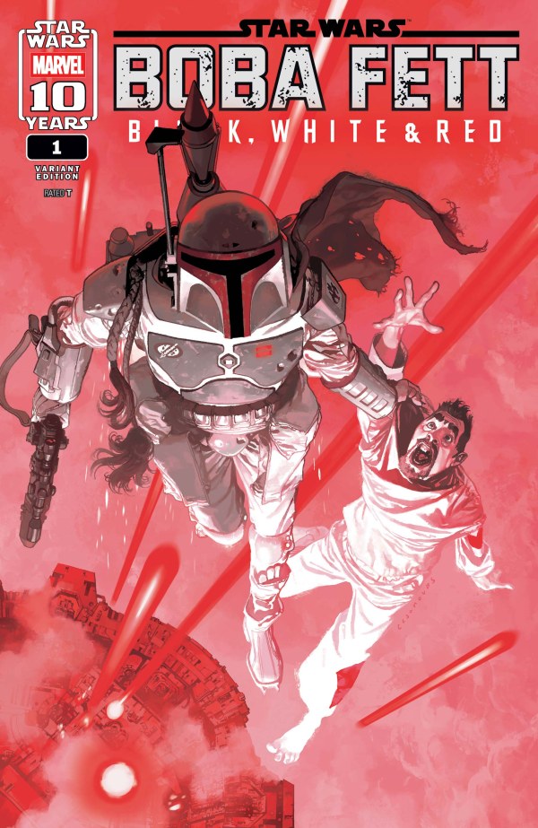 Star Wars: Boba Fett – Black, White & Red #1 Casanovas Variant
