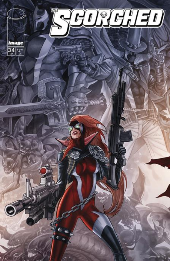 Scorched #34 Cover B Renaud Variant (10/9/24)