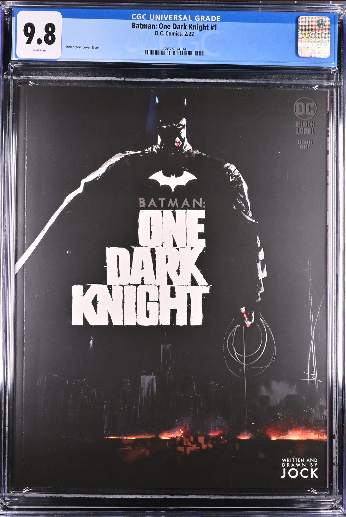 Batman: One Dark Knight #1 CGC 9.8 DC Black Label