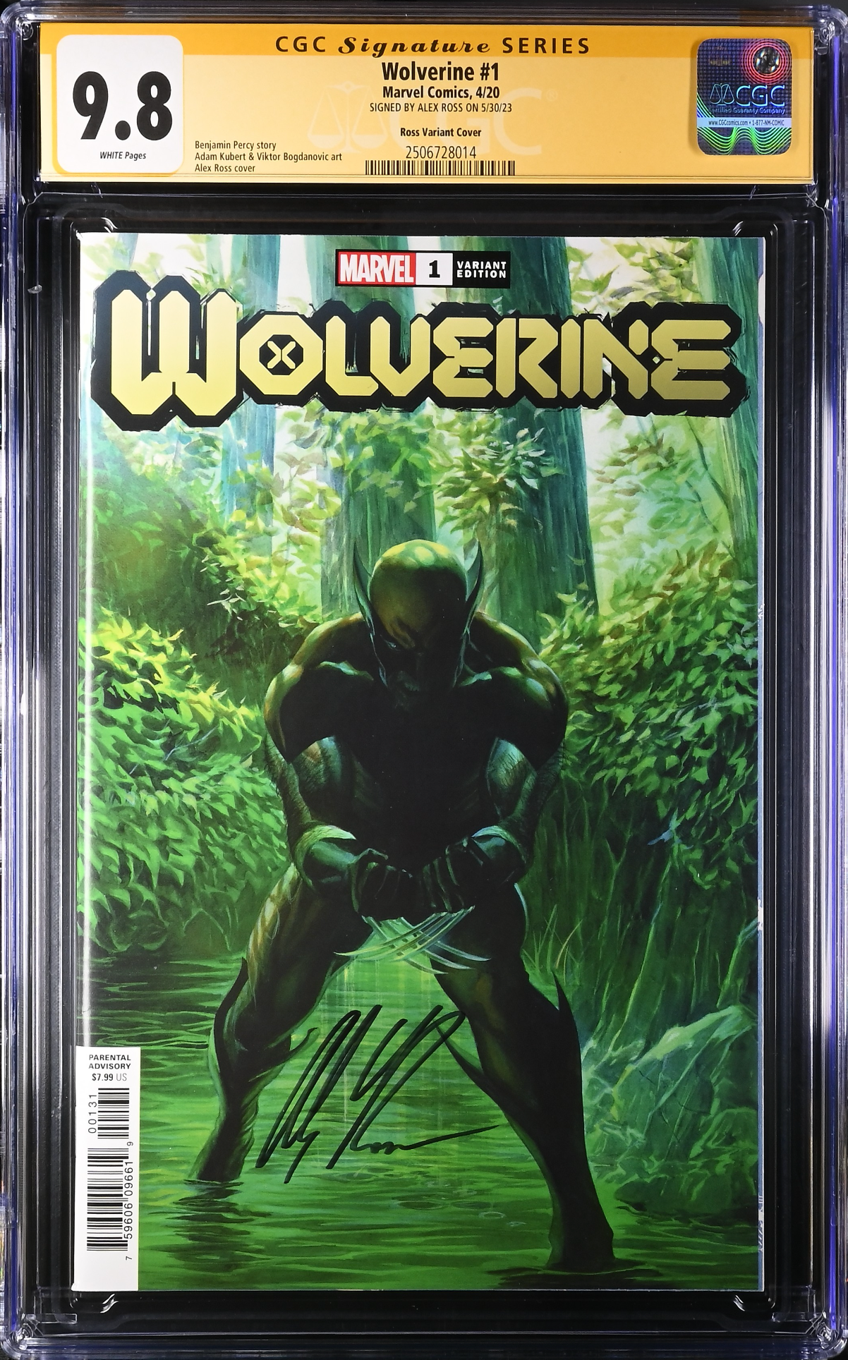 Wolverine #1 Alex Ross Variant CGC 9.8 SS