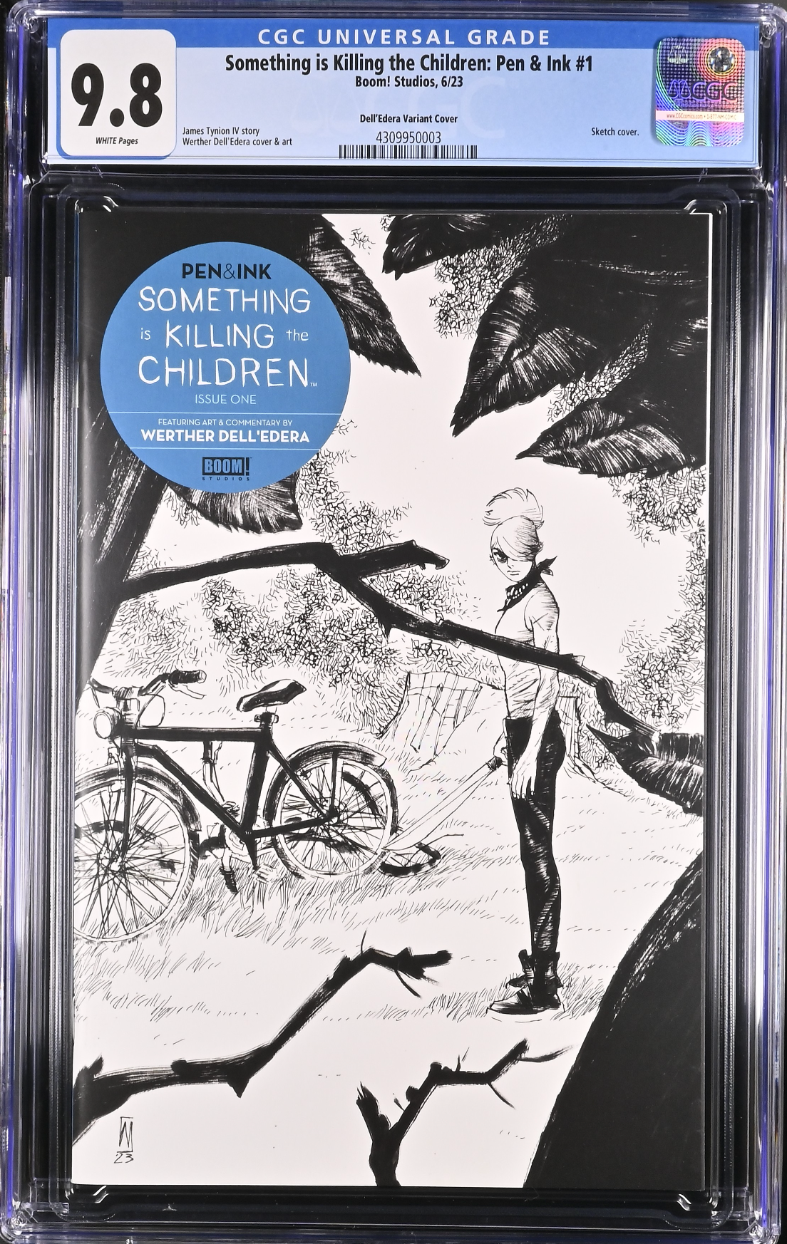 Something is Killing the Children: Pen & Ink #1 SDCC Variant CGC 9.8