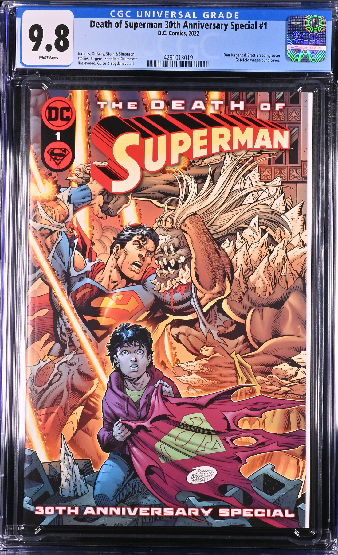 Death of Superman 30th Anniversary Special #1 CGC 9.8