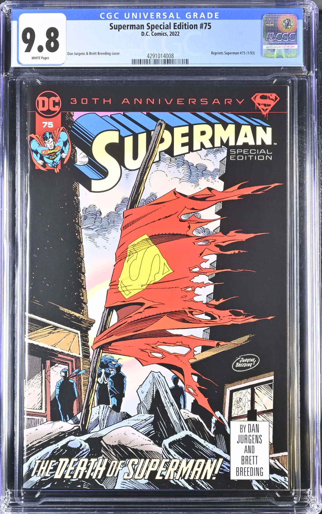 Superman #75 Special Edition CGC 9.8