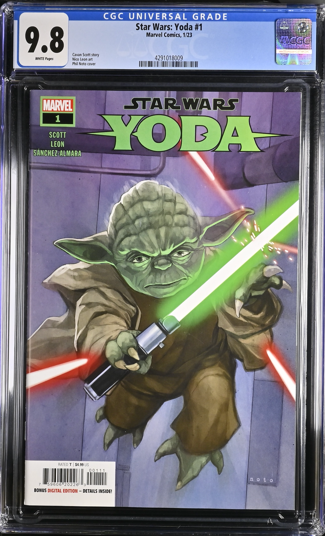 Star Wars: Yoda #1 CGC 9.8