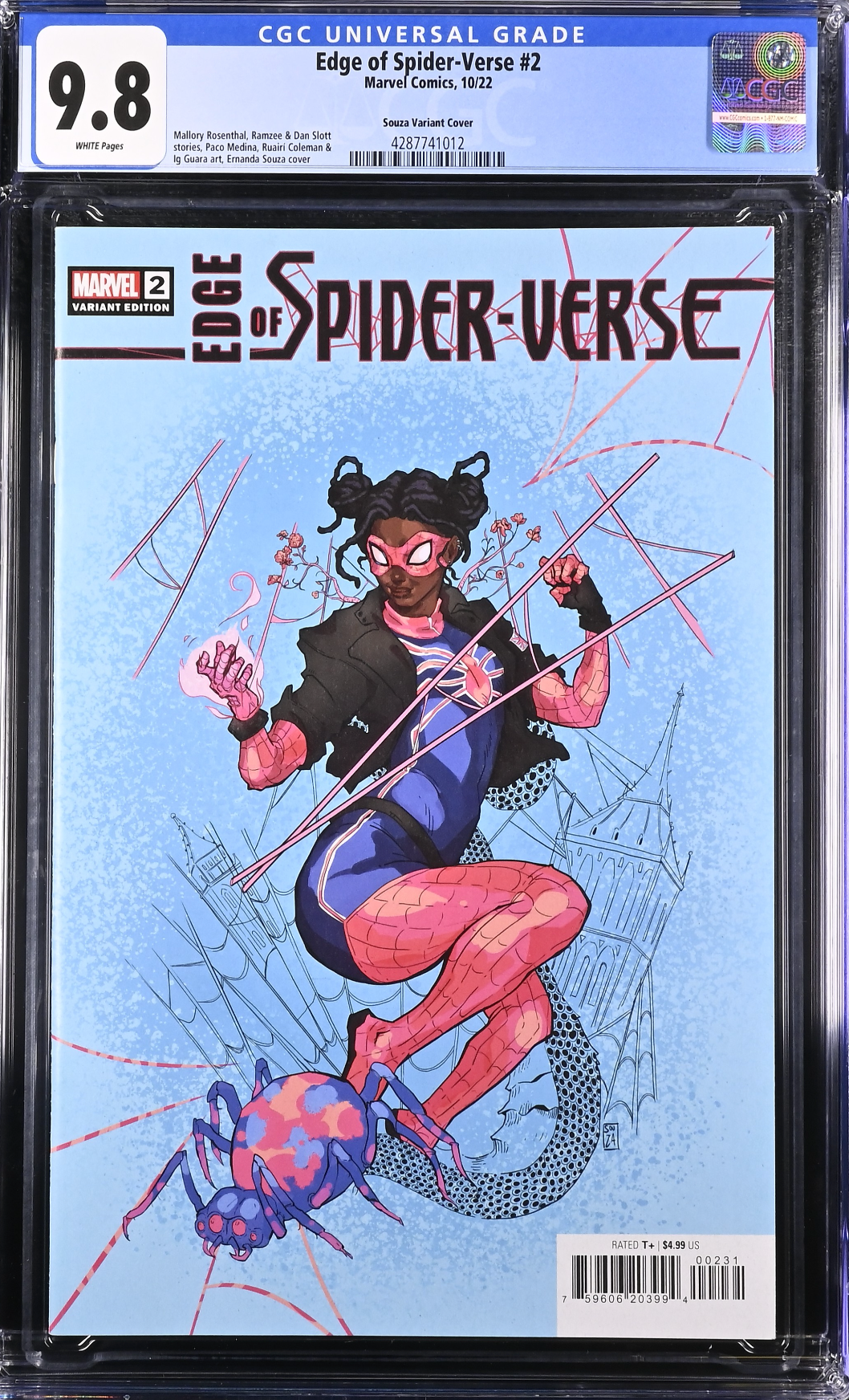 Edge of Spider-Verse #2 Souza Variant CGC 9.8