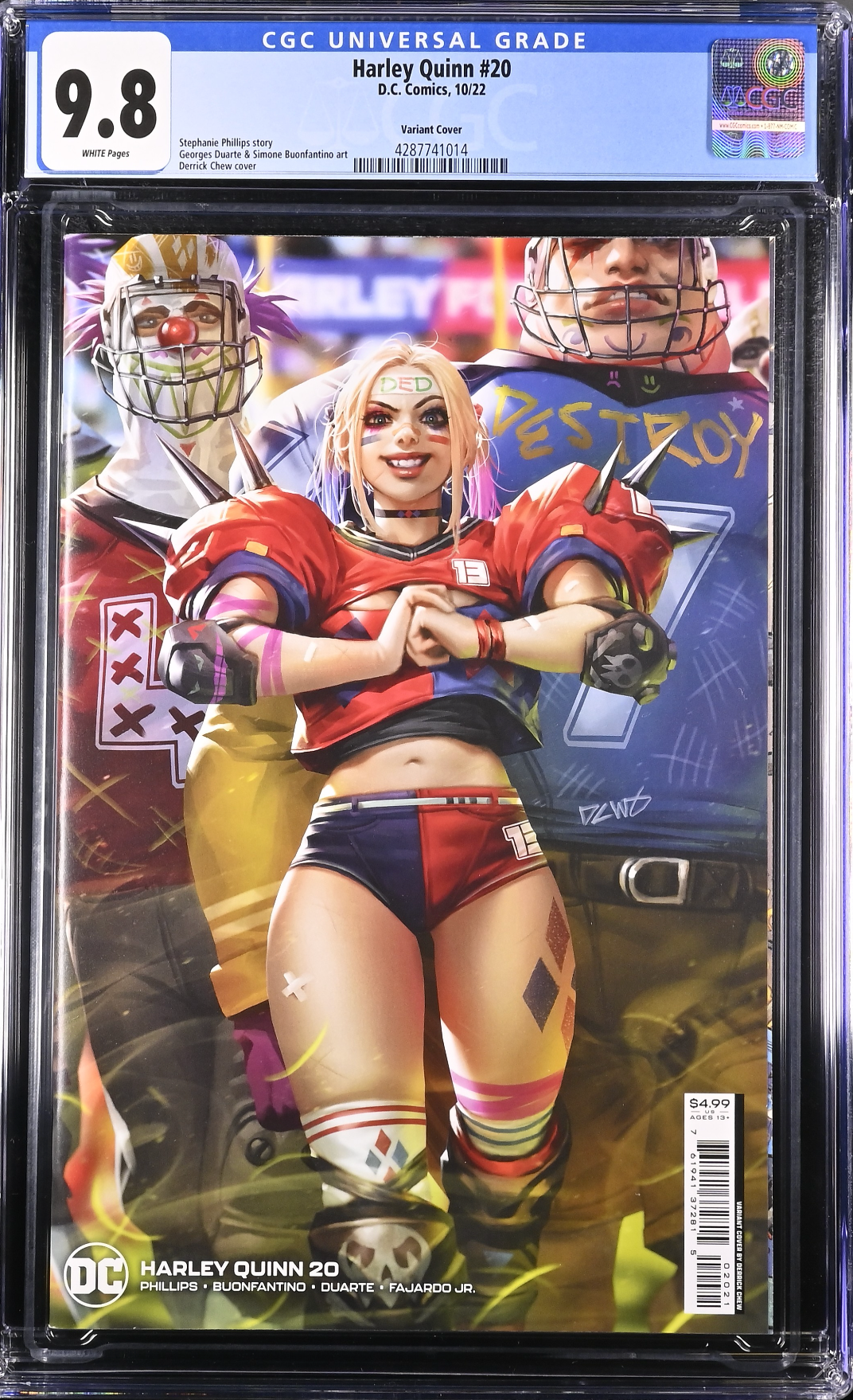 Harley Quinn #20 Chew Variant CGC 9.8