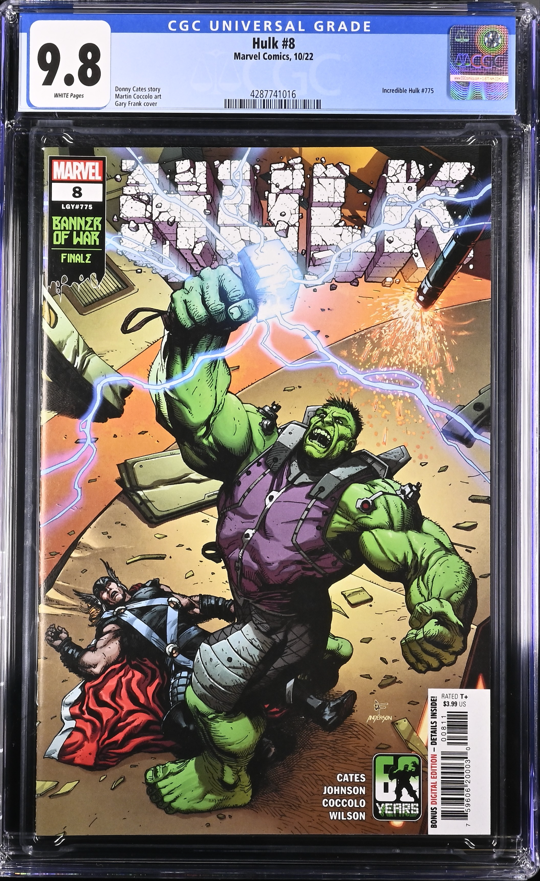 Hulk #8 CGC 9.8