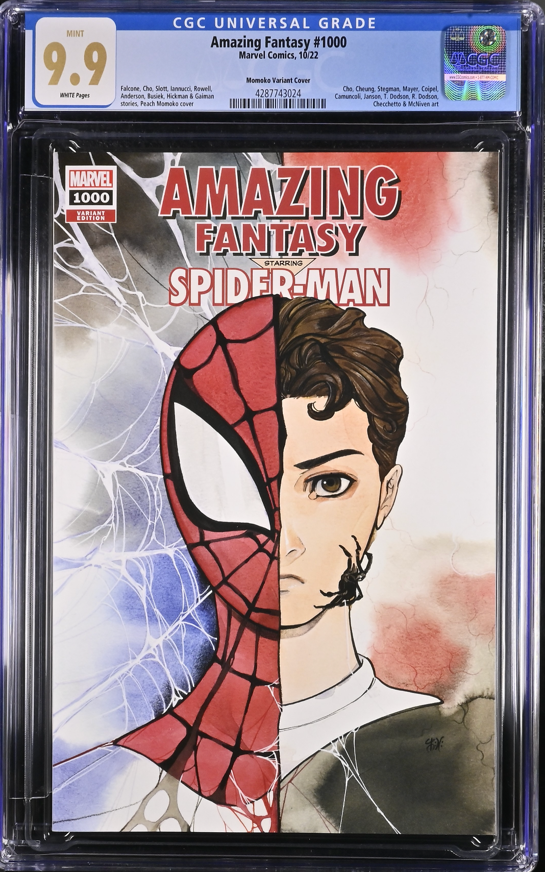 Amazing Fantasy #1000 Momoko Variant CGC 9.9