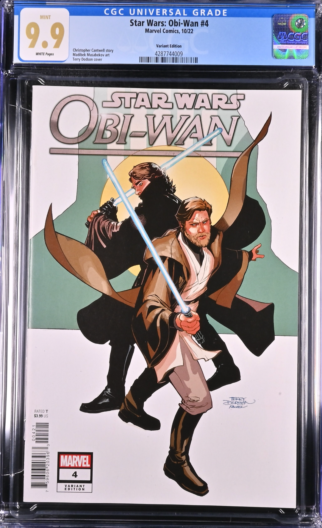 Star Wars: Obi-Wan #4 Dodson Variant CGC 9.9