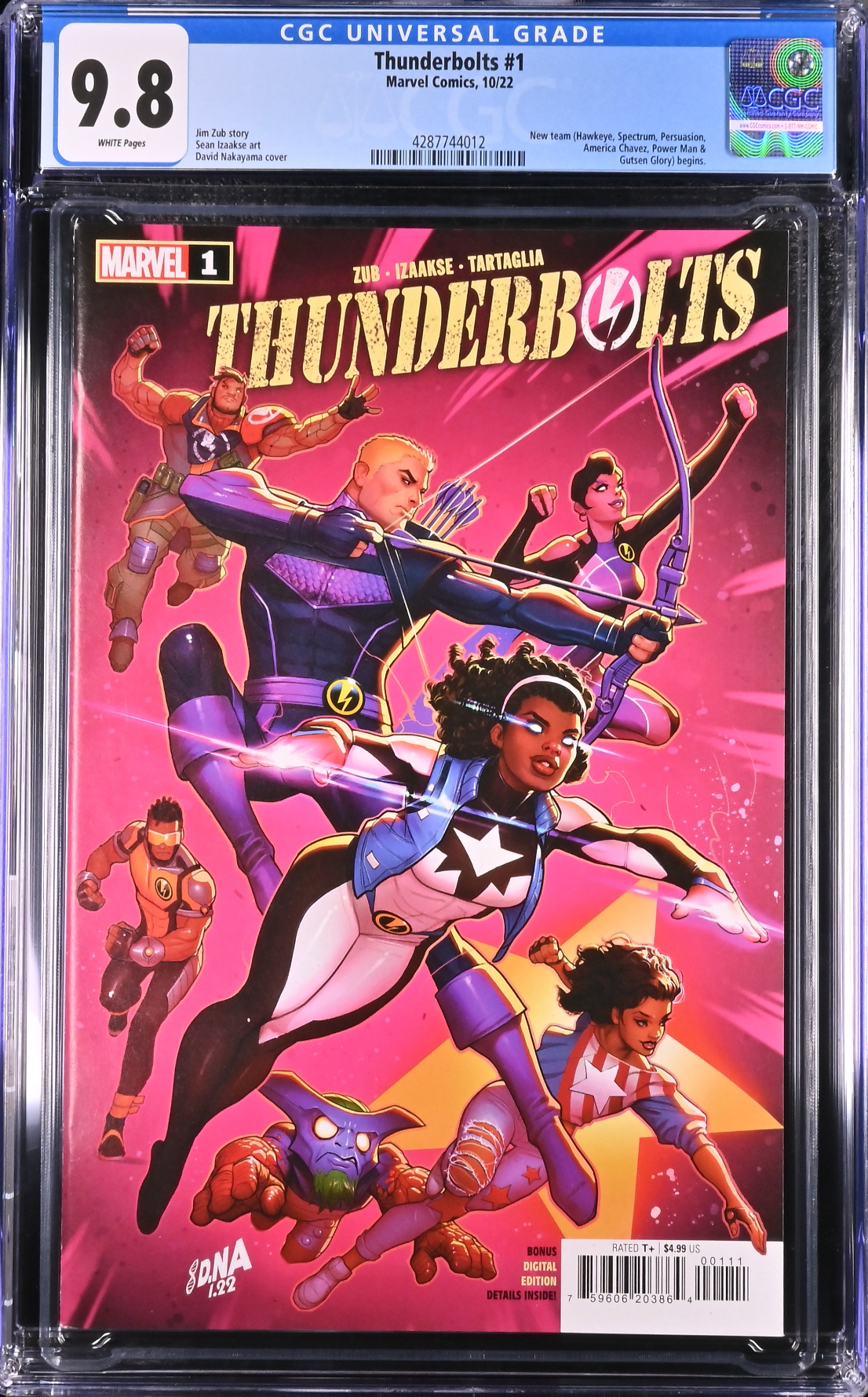 Thunderbolts #1 CGC 9.8