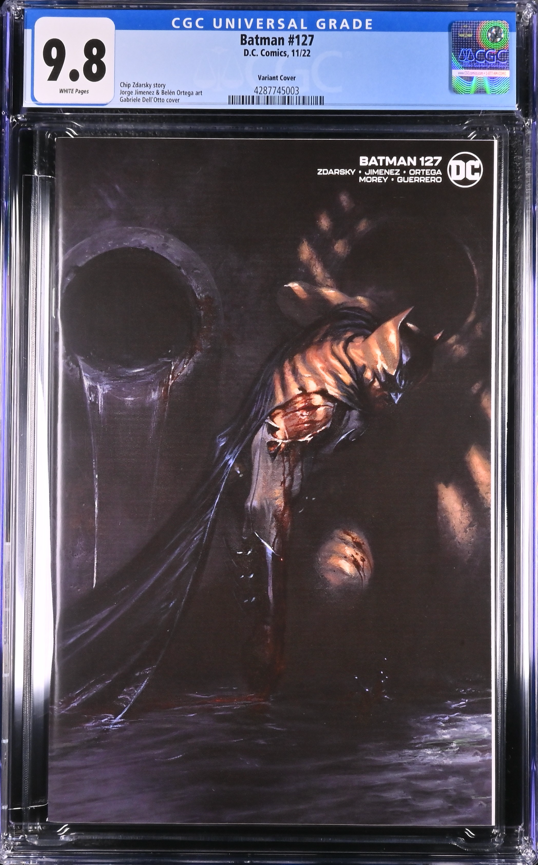 Batman #127 Dell'otto Variant CGC 9.8