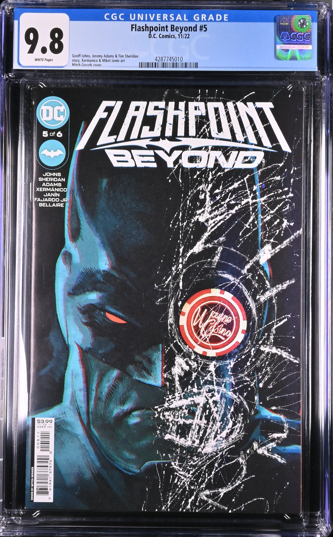 Flashpoint Beyond #5 CGC 9.8