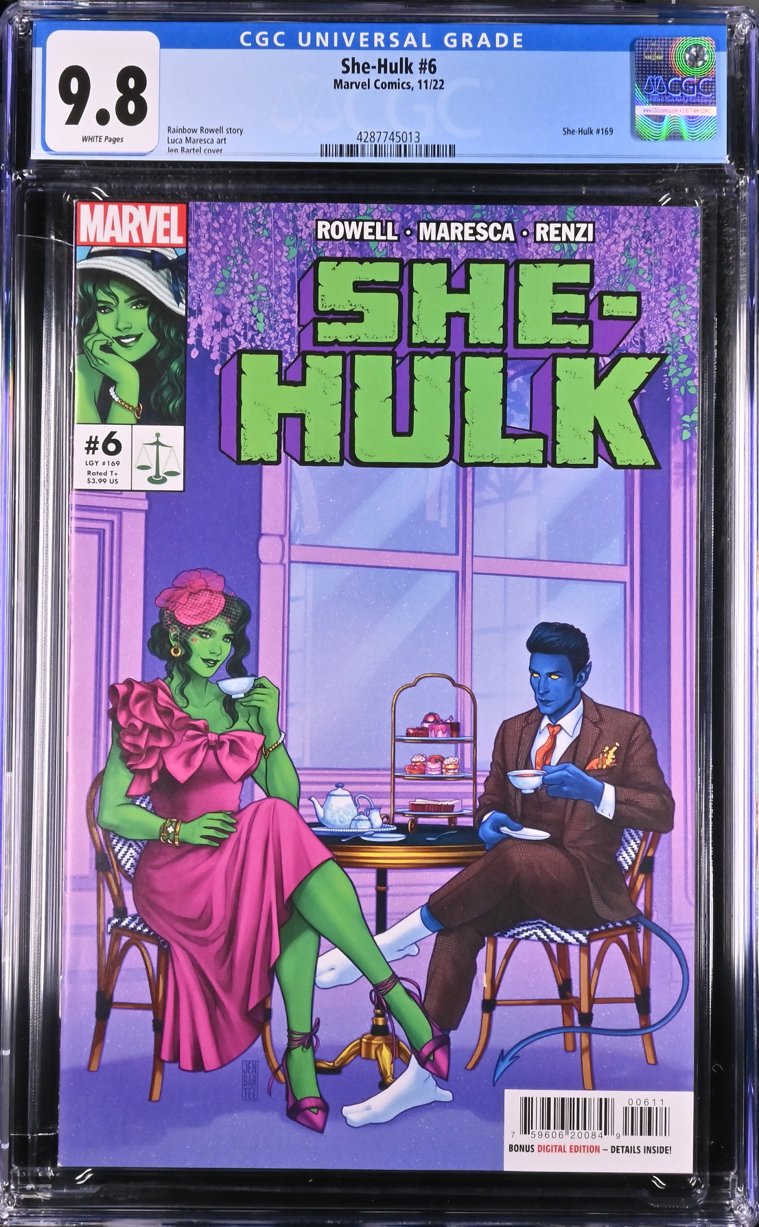She-Hulk #6 CGC 9.8