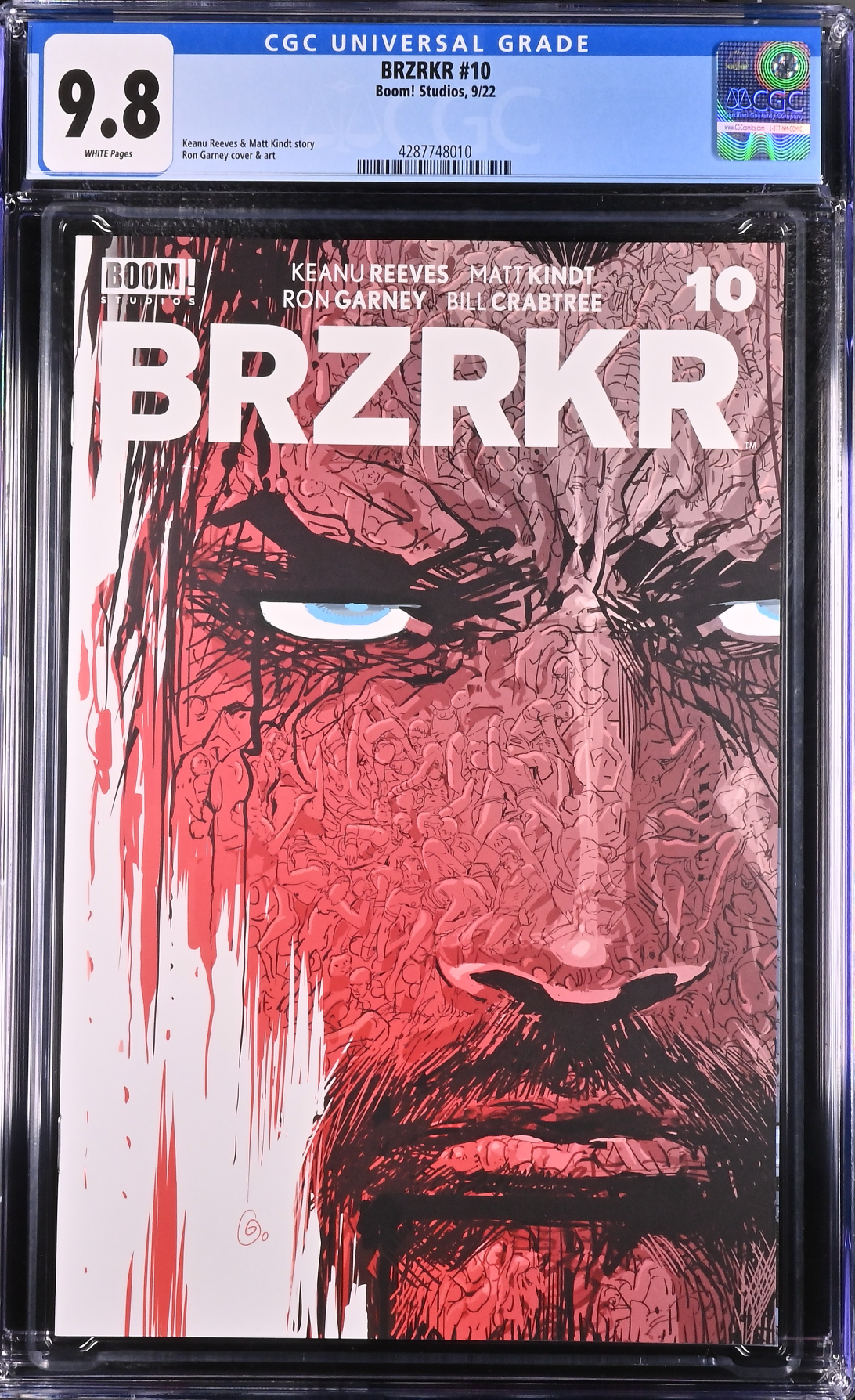 BRZRKR #10 Cover A Garney CGC 9.8 (Berzerker)