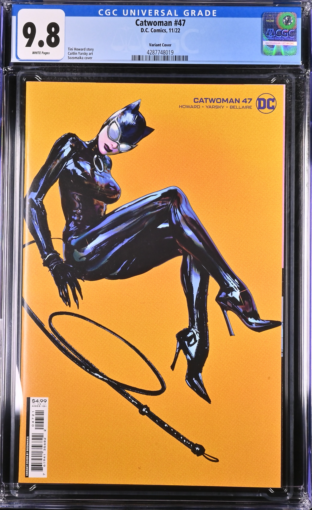 Catwoman #47 Sozomaika Variant CGC 9.8