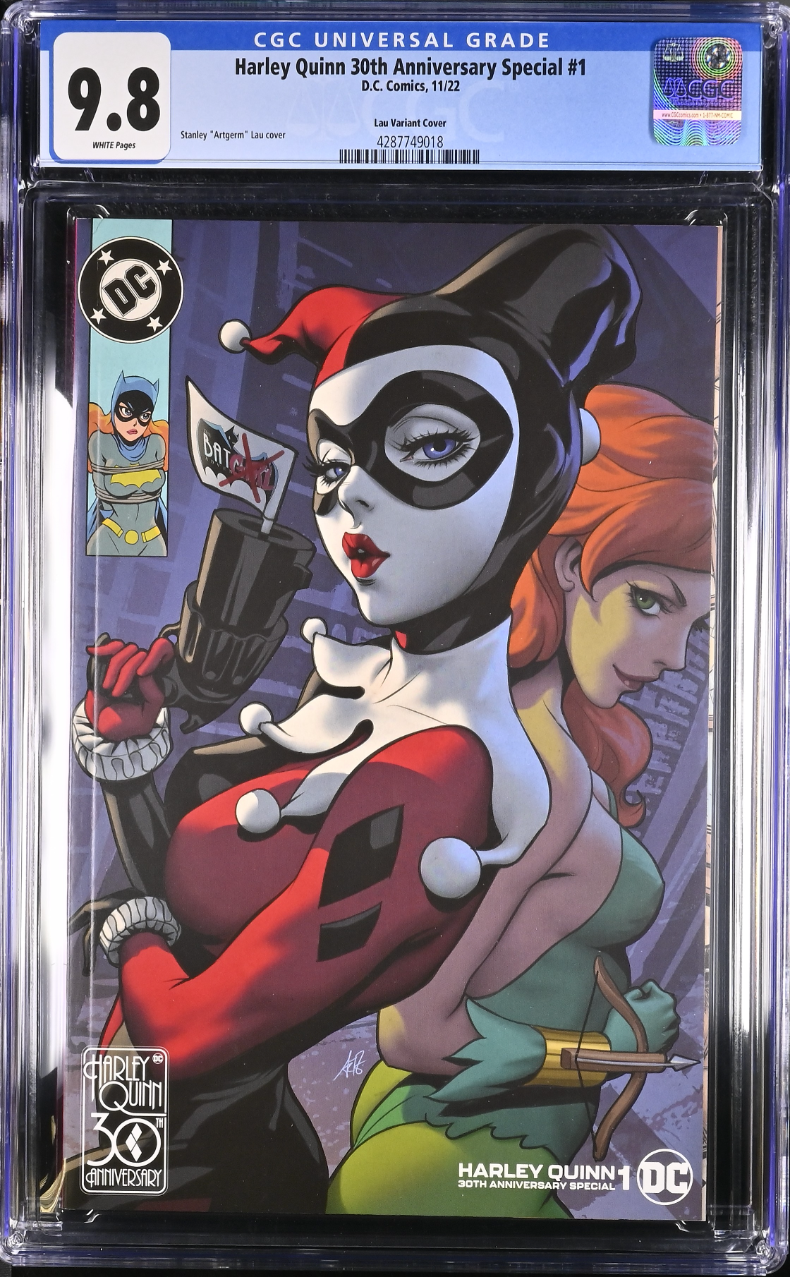 Harley Quinn 30th Anniversary Special #1 Artgerm Variant CGC 9.8
