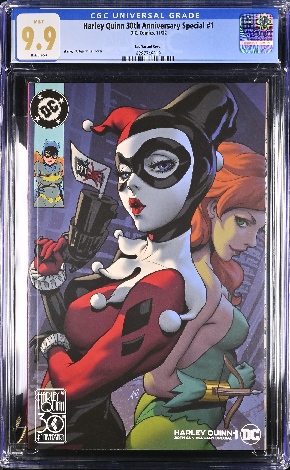 Harley Quinn 30th Anniversary Special #1 Artgerm Variant CGC 9.9
