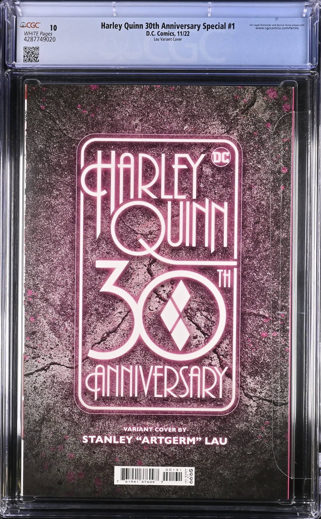 Harley Quinn 30th Anniversary Special #1 Artgerm Variant CGC 10.0