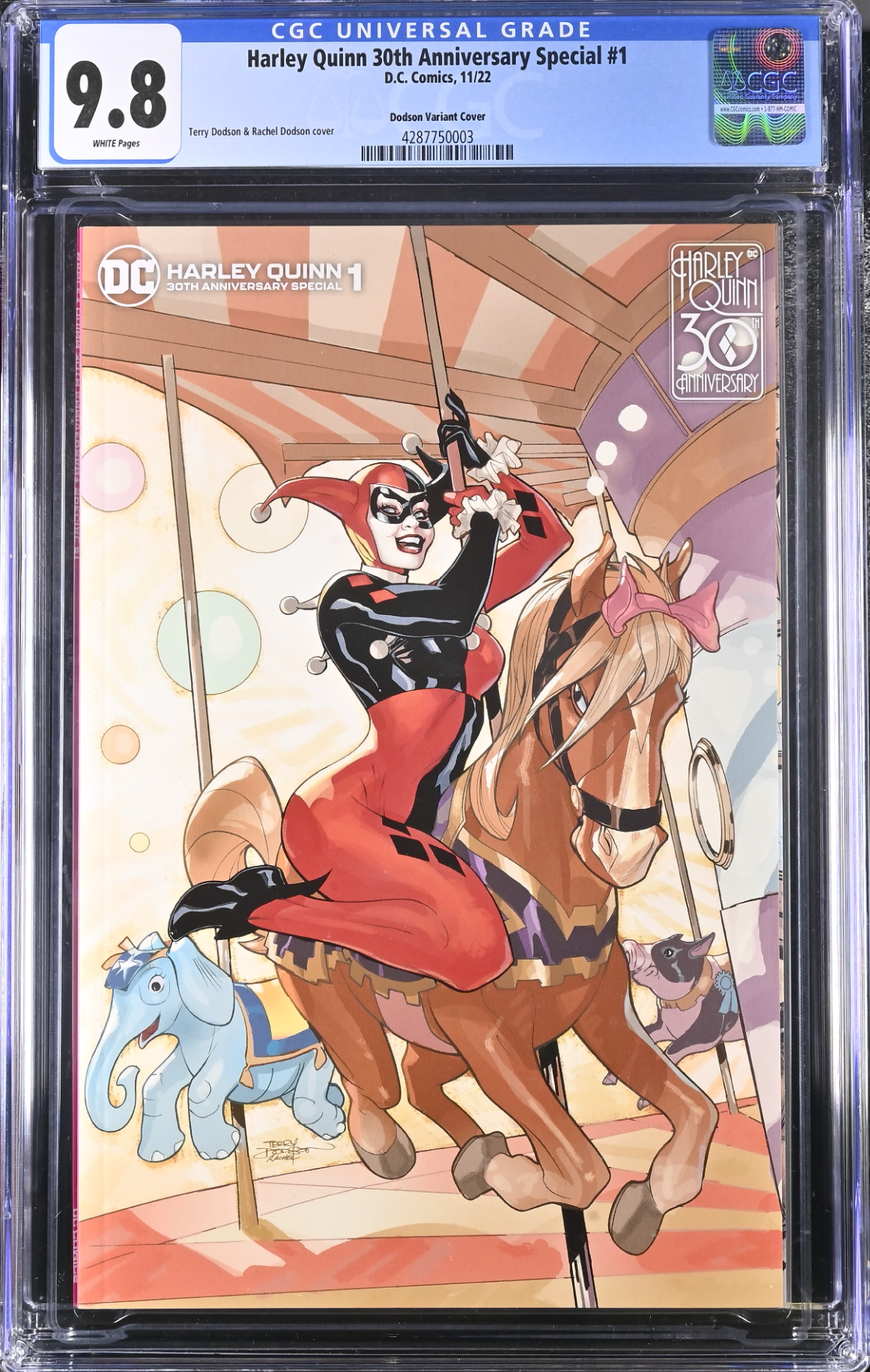 Harley Quinn 30th Anniversary Special #1 Dodson Variant CGC 9.8
