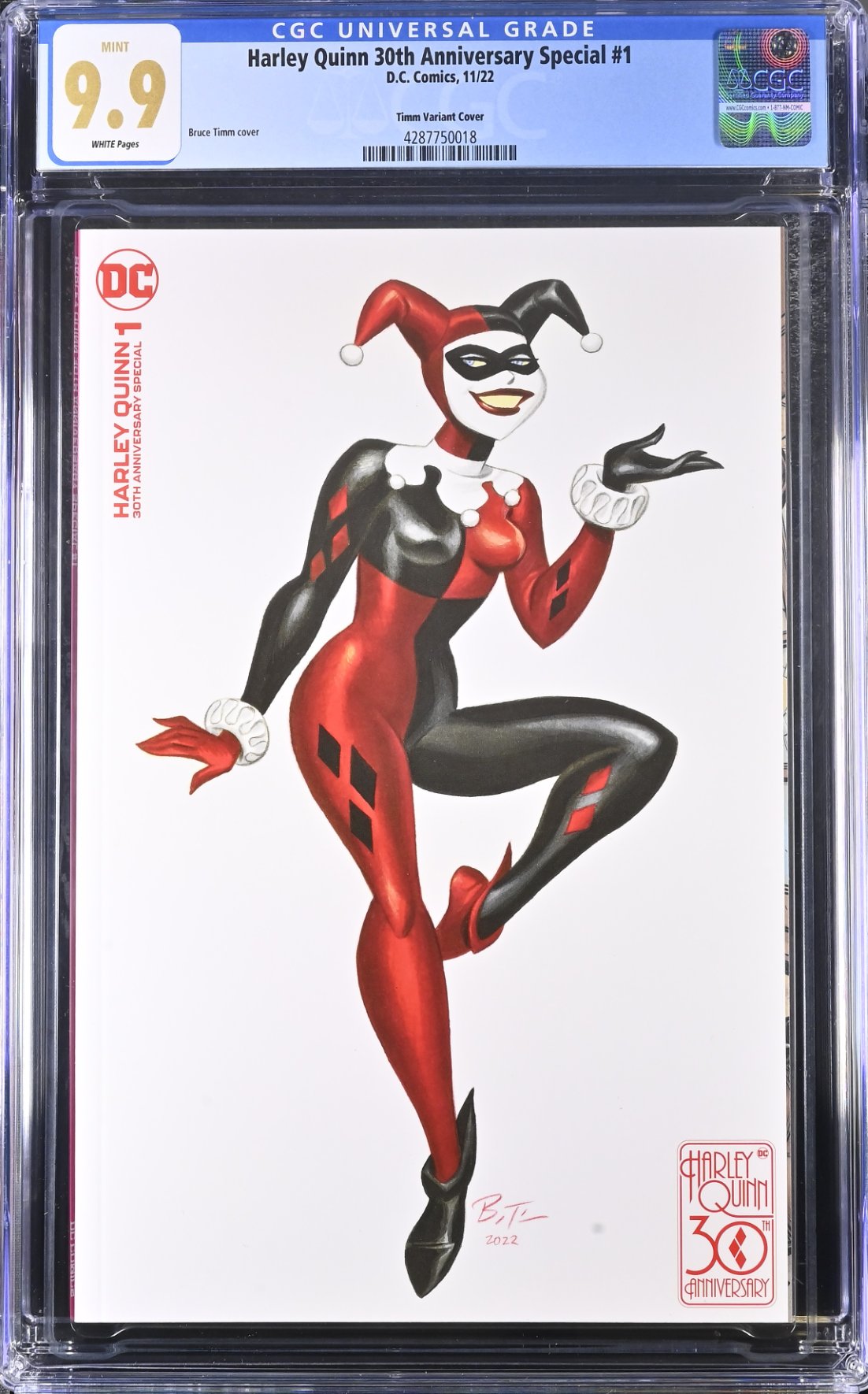 Harley Quinn 30th Anniversary Special #1 Timm Variant CGC 9.9
